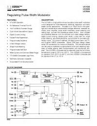 UC3526N (TI) - Regulating Pulse Width Modulator, PWM Power Supply