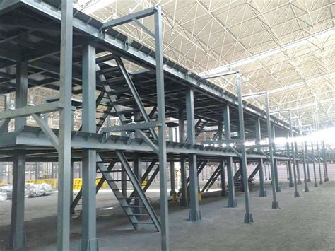 工厂钢结构平台隔层_上海彬煌钢结构有限公司