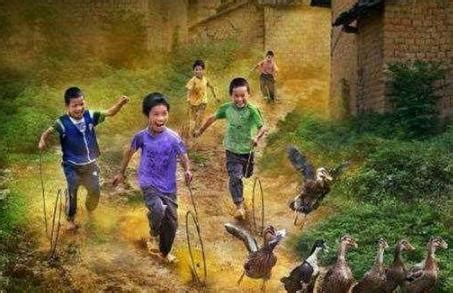 农村八零后的童年回忆图片：80后农村孩子的童年_知秀网