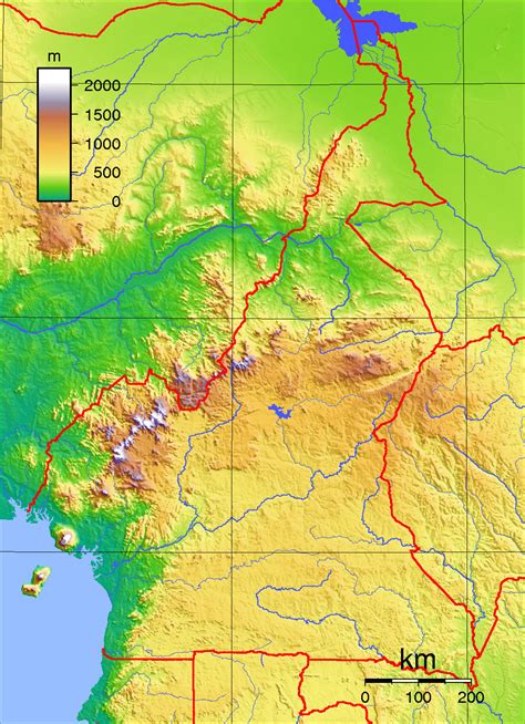 最新版喀麦隆地图,赤道几内亚地图 - 世界地图全图 - 地理教师网