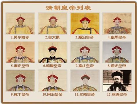 清朝皇帝排名先后顺序：传位12帝享国276年（康熙在位六十余年）_奇趣解密网