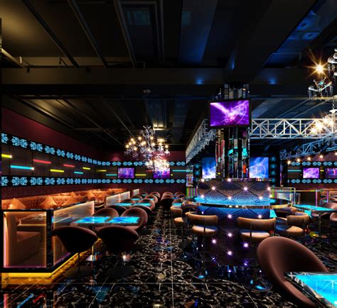 [许昌]设计感超强的酒吧设计效果图（含3D模型，材质，光域网）-室内方案文本-筑龙室内设计论坛