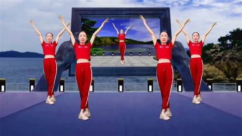 励志金曲广场舞《中国范儿》活力动感健身舞，动作简单又好看_腾讯视频