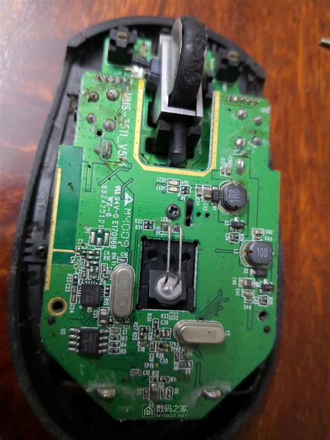 B记DIY：惠普FM100鼠标拆开清理以及修复 - 拆机乐园 数码之家