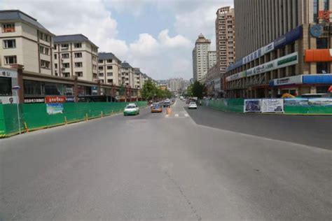 通化市光明路人行地下通道主体结构建设完成 行车道恢复正常通行-中国吉林网
