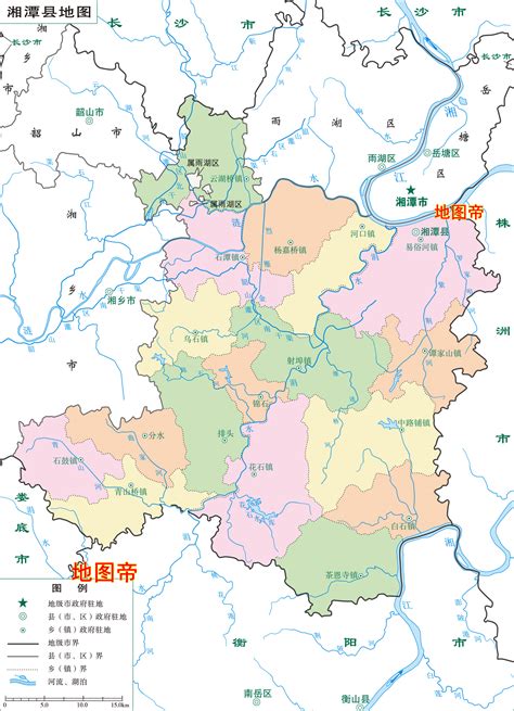 湘潭地区地图全图,湘潭区域地图,湘潭地图_大山谷图库