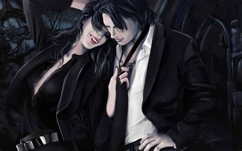 Vampire Love Wallpapers - Top Free Vampire Love Backgrounds ...
