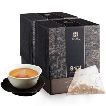 鹤标高丽人参茶木盒韩国进口独立包装盒装冲饮过节礼品3g*50包-阿里巴巴