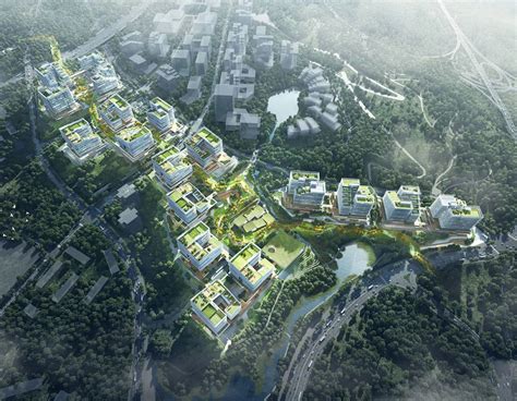 重庆礼嘉智慧公园创新中心西区国际竞赛公布，栖城设计的“垂直帯谱，叠合城市”赢得第一-2021-GN栖城设计