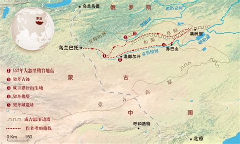 西汉同匈奴的战争和张骞出使西域线路图-历史地图网