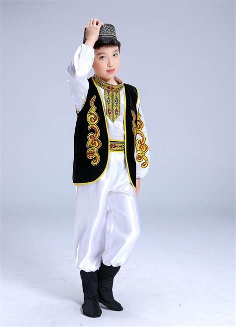 20年新疆舞蹈演出服装男成人维吾尔族少数民族服饰 维吾尔族男装-阿里巴巴