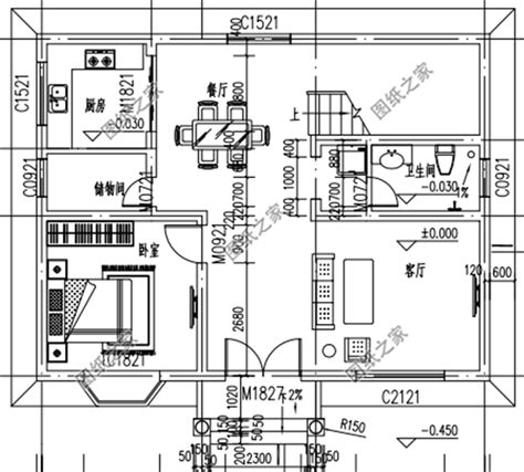 12*10米农村普通建房图纸，四平八稳，宅基地是这尺寸的赶快来看看吧_建房知识_鲁班设计图纸官网