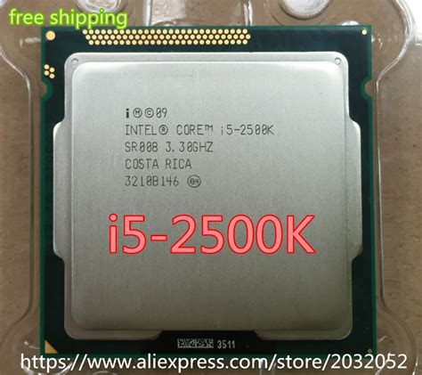 Processeur Intel I5 2500k, Quad Core 3.3ghz, Lga 1155 Tdp, 95w, 6 Mo De ...