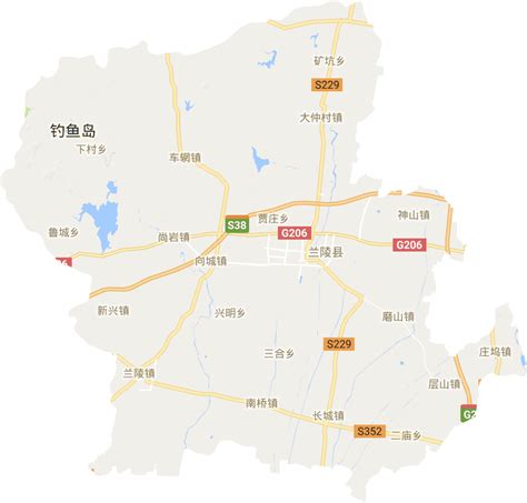 临沂地图图片