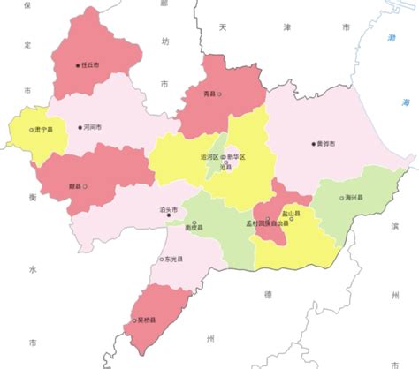 沧州在哪里河北省地图（沧州全国排名情况） - 生活 - 布条百科