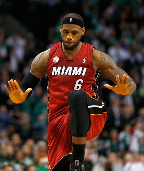 LeBron James Photos Photos - Miami Heat v Boston Celtics - Zimbio