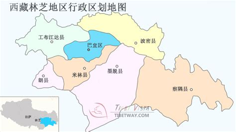 西藏林芝市旅游地图 - 林芝市地图 - 地理教师网
