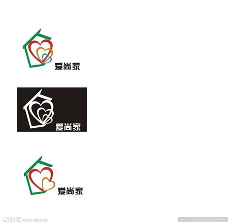 尚爱家标志设计图__企业LOGO标志_标志图标_设计图库_昵图网nipic.com