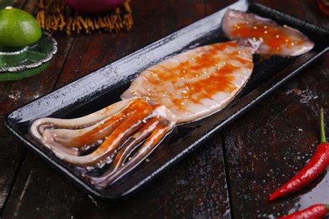 大烤鱿鱼头,中国菜系,食品餐饮,摄影,汇图网www.huitu.com