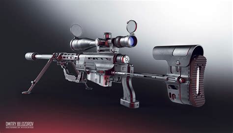 CheyTac M200狙击步枪概念设计，让高手为你解读这款武器~ - 普象网