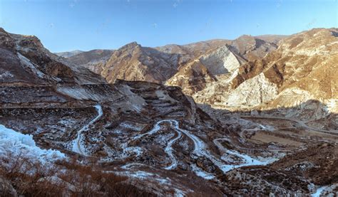 内蒙古大青山冬季景观高清摄影大图-千库网