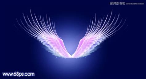 【图】Photoshop制作梦幻效果的天使翅膀 - 图老师