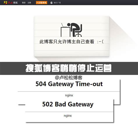 搜狐博客悄悄停止运营_爱运营
