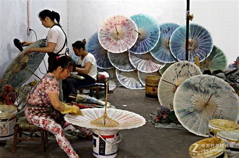 非物质文化遗产 手工制作油纸伞过程-中关村在线摄影论坛