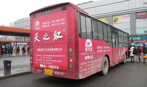 合肥公交车身广告展示 - 新闻中心 - 安徽媒体网