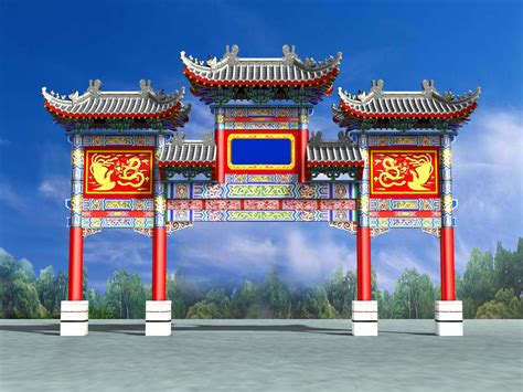 牌坊图片