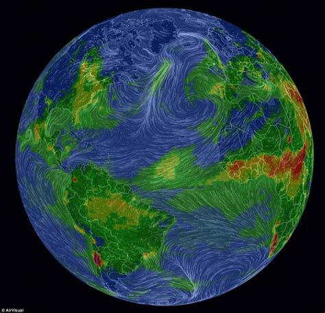 可以实时查看全球空气质量的AirVisual Earth_新浪图片