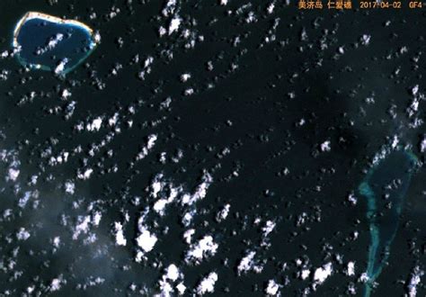中国南沙仁爱礁最新高清卫星照曝光|南沙_新浪新闻