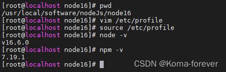 nodejs安装与配置，vue框架安装_安装nodejs16和vue-CSDN博客