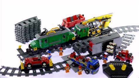 LEGO 乐高 7898 城市系列 豪华货运火车_腾讯视频