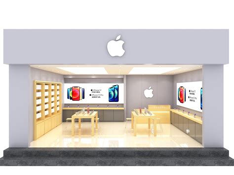 苹果专卖店|空间|展示设计 |疾亮切 - 原创作品 - 站酷 (ZCOOL)