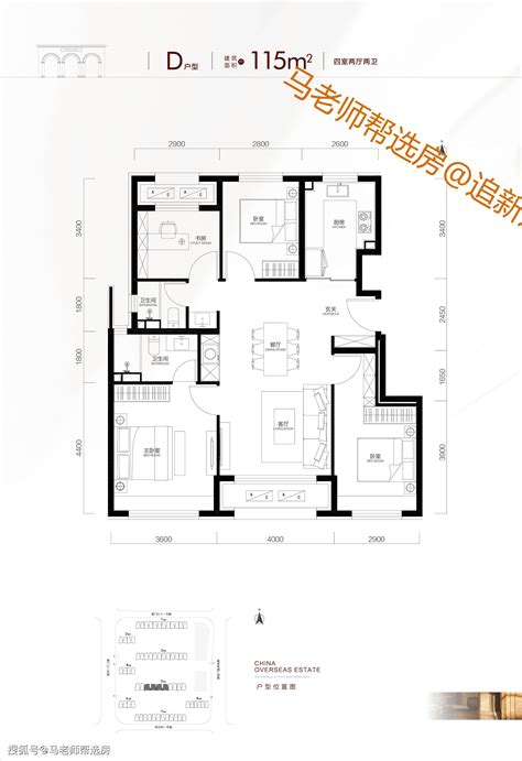 马老师 || 中海学仕里，衙门口迎来中海，带来新希望！_户型_石景山_设计