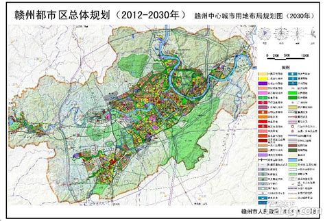 赣州2025年规划图,赣州市五区划分图,赣州2030年规划图_大山谷图库