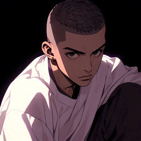 寸头动漫男生图片