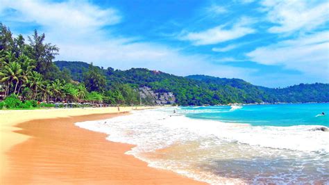 大海沙滩唯美壁纸图片