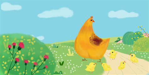 小鸡|插画|儿童插画|474727850 - 原创作品 - 站酷 (ZCOOL)