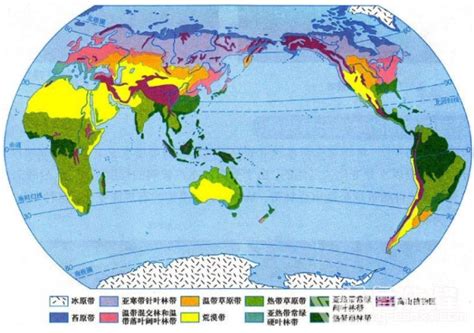 世界气候类型图图片