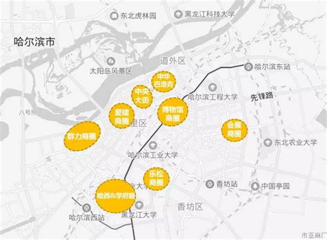 哈尔滨商业发展史：五大区域商业历史及现状 - 红商网