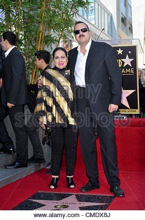 Pepe Aguilar, mother Flor Silvestre at the induction ceremony for Stock ...