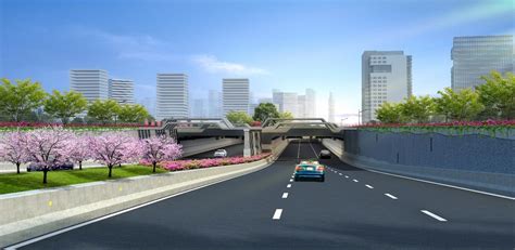 隧道主体结构浇筑完成！ 江东大道提升改造三期工程又有新进展