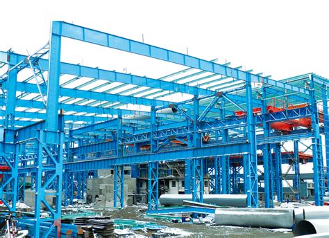 厂房钢结构案例施工图-上海银硕装潢设计工程有限公司