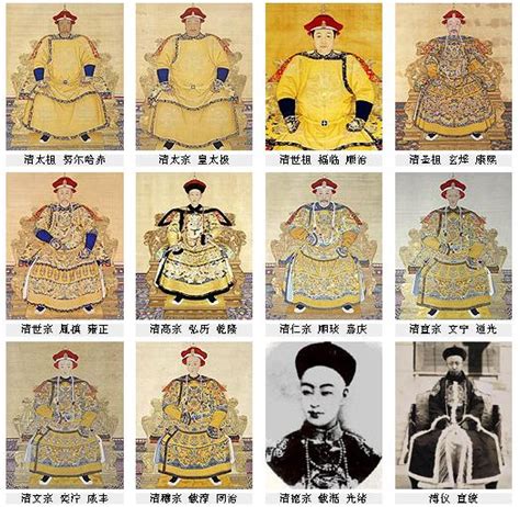 清朝的“12位皇帝”列表及简介_腾讯视频