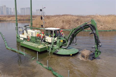 中国电建西北院 港航船舶 水陆两栖多功能清淤装备