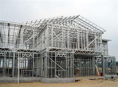 成都重钢别墅搭建 型钢框架结构民宿酒店设计制作安装 钢结构别墅-阿里巴巴