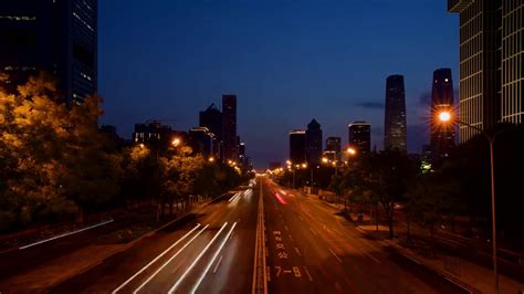 北京CBD城市夜景—高清视频下载、购买_视觉中国视频素材中心