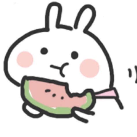 可爱头像吃瓜古风女生版
